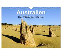 Australien - Von Perth bis Darwin (Wandkalender 2026 DIN A4 quer), CALVENDO Monatskalender: Eine Reise durch Australien vom Westen in den Norden