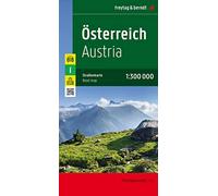 Austria 1:300.000: Wegenkaart 1:300 000