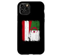 Austria Algeria Mezza bandiera Austria Algerino Patrimonio Custodia per iPhone 11 Pro