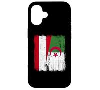 Austria Algeria Mezza bandiera Austria Algerino Patrimonio Custodia per iPhone 16