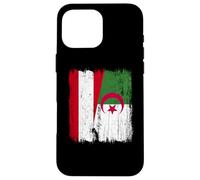 Austria Algeria Mezza bandiera Austria Algerino Patrimonio Custodia per iPhone 16 Pro Max