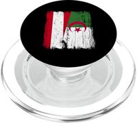 Austria Algeria Mezza bandiera Austria Algerino Patrimonio PopSockets PopGrip per MagSafe