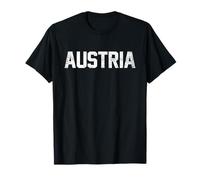 Austria Country Name Athletic Fan Maglietta