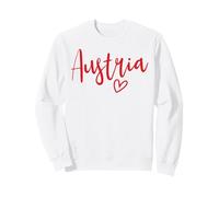 Austria Cuore Amore Femminile Austria Felpa