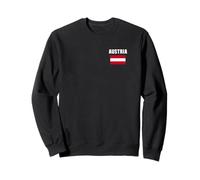 Austria Flag Pocket Apparel Austria Pride Austria Souvenir Felpa