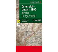 Austria-Hungay 1:1.500.000: Monarchiekarte: MON 1890