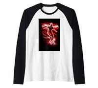 Austria - Maglietta Austria, da Uomo e da Donna Maglia con Maniche Raglan