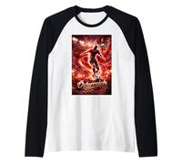 Austria - Maglietta Austria, da Uomo e da Donna Maglia con Maniche Raglan