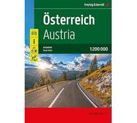 Austria Road atlas1:200.000, freytag & berndt: 1:200,000 scale: OEAA