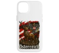 Austria T Shirt Aquila cervo bandiera stemma uomo donna Custodia per iPhone 14 Plus