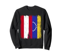 Austria Venezuela Mezza bandiera Maglia venezuelana austriaca Felpa