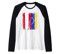 Austria Venezuela Mezza bandiera Maglia venezuelana austriaca Maglia con Maniche Raglan
