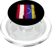 Austria Venezuela Mezza bandiera Maglia venezuelana austriaca PopSockets PopGrip per MagSafe