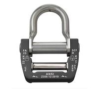 AustriAlpin 25mm 2.5cm Nero Ansi Cobra Telaio Rilascio D-Ring - Fa25scf-kd + L