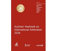 Austrian Yearbook on International Arbitration 2026