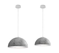 austrolux Lampada sospensione Cult Vintage, argento, Ø 40 cm austrolux