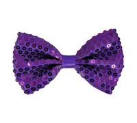 AUSUAYA Papillon con Glitter per Bambini, con Paillette, per Feste di Compleanno, B-i2T, Lilla, Taglia Unica