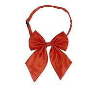 AUSUAYA Papillon da donna in seta, carino anime papillon per ragazze della scuola cravatta/cosplay/gotico/festa di San Valentino GB-B1, Rosso, Etichettalia unica