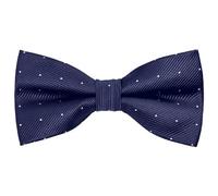 AUSUAYA Papillon da uomo a pois, con gancio e lunghezza regolabile per smoking formale DE-M-B-T5, Taglia unica