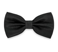 AUSUAYA Papillon da uomo, papillon classico a quadri per camicia e vestito da uomo - Papillon da uomo per ragazzo DE-M-M-B2T, Nero , Taglia unica