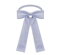 AUSUAYA Papillon in Seta Pre-legato per Donne, Papillon per Ragazze Scolastiche Anime, Uniforme da Lavoro per Donne d'Ufficio Kawaii per San Valentino GB-WBT-8, grigio, Etichettalia unica