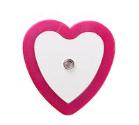 Ausuky 0,5 W Plug-in Auto Sensore Controllo LED Night Light Lampada Camera Da Letto Corridoio A Forma Di Cuore (Rosa)