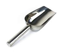 AUSUKY 1 paletta per ghiaccio in acciaio inox per matrimoni, buffet, bar, dolciumi, cucchiaio, pala, 20 - 30 cm (20 pollici)