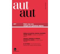 Aut aut. Vol. 407: Digito ergo sum - 2025 - Il Saggiatore