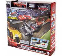 Auta Cars - Salto in pista dopo il pistone d'oro - set gioco per bambini