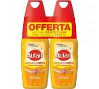 Autan - Autan Active Vapo Bipacco - Spray Insetto Repellente e Antizanzare Lunga Durata 2 x 100 ml