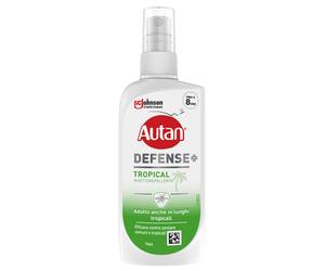 Autan Defense Tropical Vapo Insettorepellente Zanzare Comuni e Tropicali, 100ml