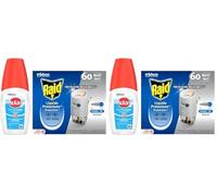 Autan e Raid Protezione Completa, Antizanzare, Autan Family Care Vapo 1 Confezione da 200 ml, Raid Liquido Elettrico Protezione, 1 Base e 1 Ricarica