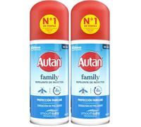 Autan Family Care Repelente Mosquitos Spray 100ml 100 ml (Confezione da 2)