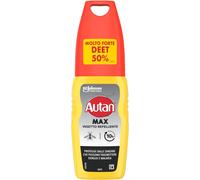 Autan Max, Deet 50%, Spray Antizanzare Repellente Forte, 1 x 100 ml | Protegge d