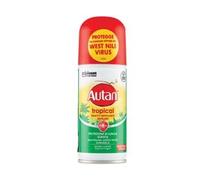 Autan Repellente Tropical Spray Secco 100 ml Autan 12 Pezzi