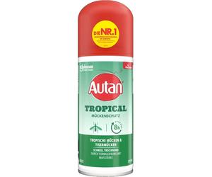 Autan Tropical Mückenschutz Dry Spray Travel Essentials 100 ml