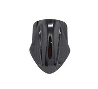 AUTEBGV Compatibile con Ducati per Diavel 2014 2015 2016 2017 2018 Parabrezza per Moto Deflettore Parabrezza con Staffa Nero Fumo Moto Parabrezza
