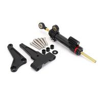 AUTEBGV Compatibile con Street per Triple 765rs 1200 RS Kit di Accessori per Staffa di Montaggio per Ammortizzatore di Sterzo per Motociclette Ammortizzatore sterzo Moto(Black)