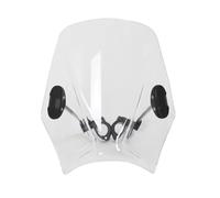 AUTEBGV Compatibile con Yamaha per XJR1300 per XJR1200 per XJR400 Parabrezza per Moto Parabrezza per Moto Parabrezza Deflettore per Parabrezza Moto Parabrezza(Transparent)