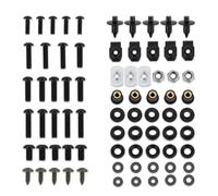 AUTEBGV per CBR1000RR 2008 2009 2010 2011 Moto Completo Carenatura Bulloni Kit Viti Rondella per velocità Dadi Clip di Fissaggio Bulloni per Moto(Black)