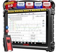 Autel 2026 MaxiSYS MS906 PRO 2.0 Diagnosi Auto, Codifica ECU, Bidirezionale | 3000+ Test, 36+ Servizi, CAN FD DoIP, Guida VAG, AutoScan2.0, OS10, Scanner OBD2 MS906PRO Aggiorn di MP900BT MS906BT MS908