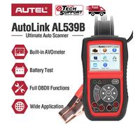 Autel AL539B lettore di codici automatico Tester per batterie elettriche per batterie da 12 volt Scanner EOBD OBD 2 OBD2 originale spedizione gratuita