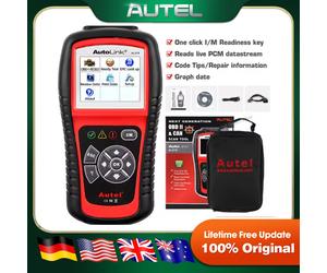 Autel AL619 AL519 OBD2 Scanner Strumento diagnostico per auto Lettore di codici Automotriz ABS,SRS Automotive EOBD Strumento di scansione scanner diagnostico