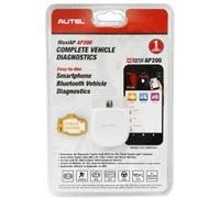 Autel AP200 Lettore di codice scanner OBD2 Bluetooth con diagnosi di sistemi completi, AutoVIN, Reset olio/EPB/BMS/SAS/TPMS/DPF Servizio IMMO per fai-da-te della famiglia