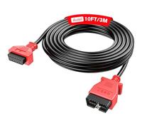Autel Cavo Prolunga OBD2 9.8 Piedi/ 3M, Cavo Prolunga Diagnostico OBDII Maschio a Femmina a 16 Pin, Adattatore OBD2 per Strumento Scansione Compatibile con Tutti i Veicoli OBD 2