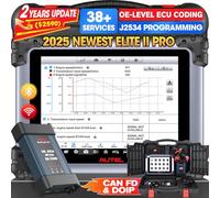 Autel Diagnosi Auto MaxiSYS Elite II PRO, 2025 Aggiornato da MK908P II/MS908SP Bidirezionale Scanner, Programmazione & Codifica J2534, 38+ Servizi, Tutti Sistemi, Aggiornamento 2 Anni