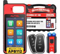 Autel Diagnosi MaxiIM KM100 (X) Programmatore Chiavi, 2025 Uguale al KM100 KM100E Strumenti Programmazione, Ver Lite di IM508 IM608 2 Pro, APB112 Integrato, Apprendimento OBD sul 99% Auto, VIN Auto
