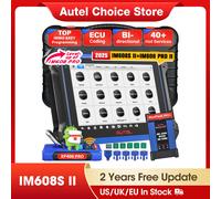 Autel MaxiIM IM608 II IM608S II XP400Pro IMMO Programmazione chiave OBD2 Scanner Strumento diagnostico per auto Chiave IMMO PK IM508 IM508S IM608
