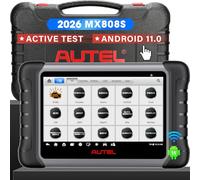 Autel MaxiCheck MX808S Diagnosi Auto: 2026 Più Recente di MK808S MK808BT, Bidirezionale Scanner come MK900 MX900 MK900BT, 3K+ Test Attivi, 28+ Reset, Tutti i Sistemi Diagnostici, OS11