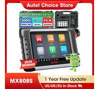 Autel MaxiCheck MX808S OBD2 Scanner Strumenti diagnostici bidirezionali per auto OE Tutti i sistemi diagnostici 28+ servizi uguali a MK808S